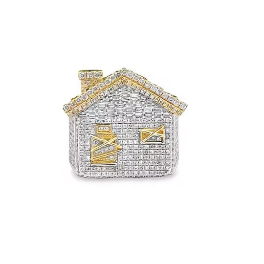 Anello “Trap House” Argento 925 & VVS Moissanite