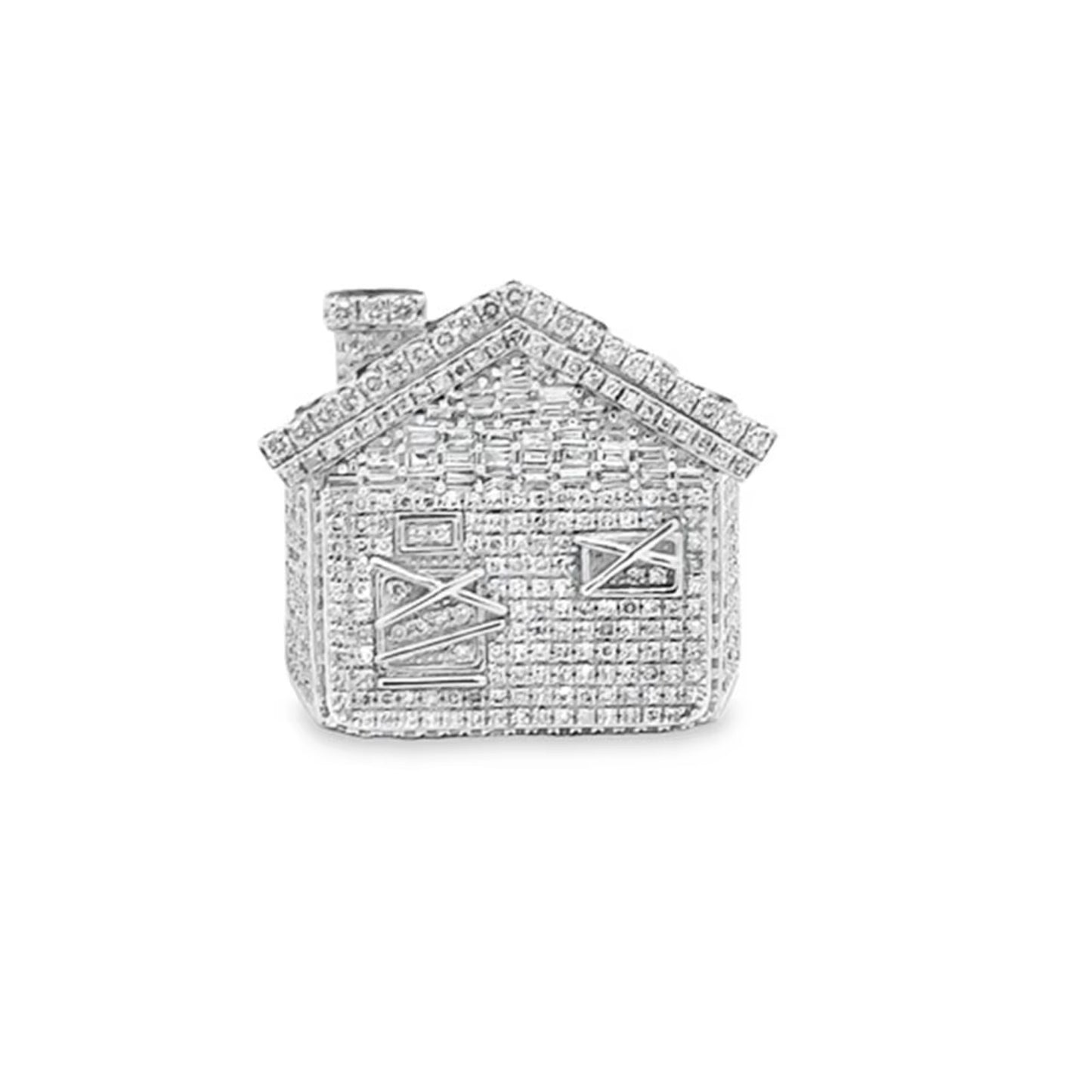 Anello “Trap House” Argento 925 & VVS Moissanite