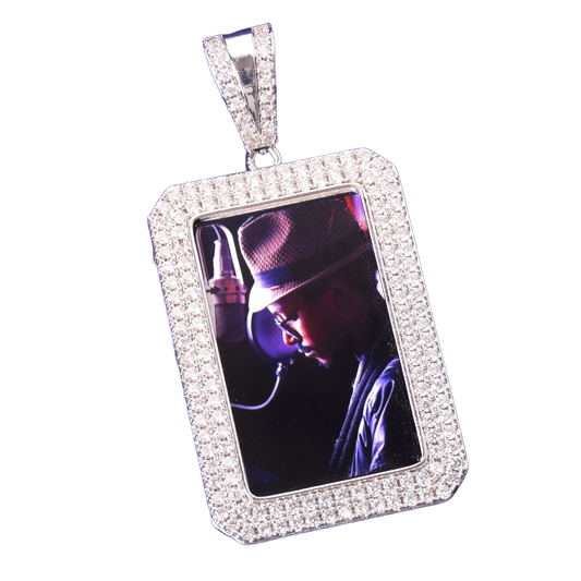Ciondolo con Foto Custom “Rectangle”