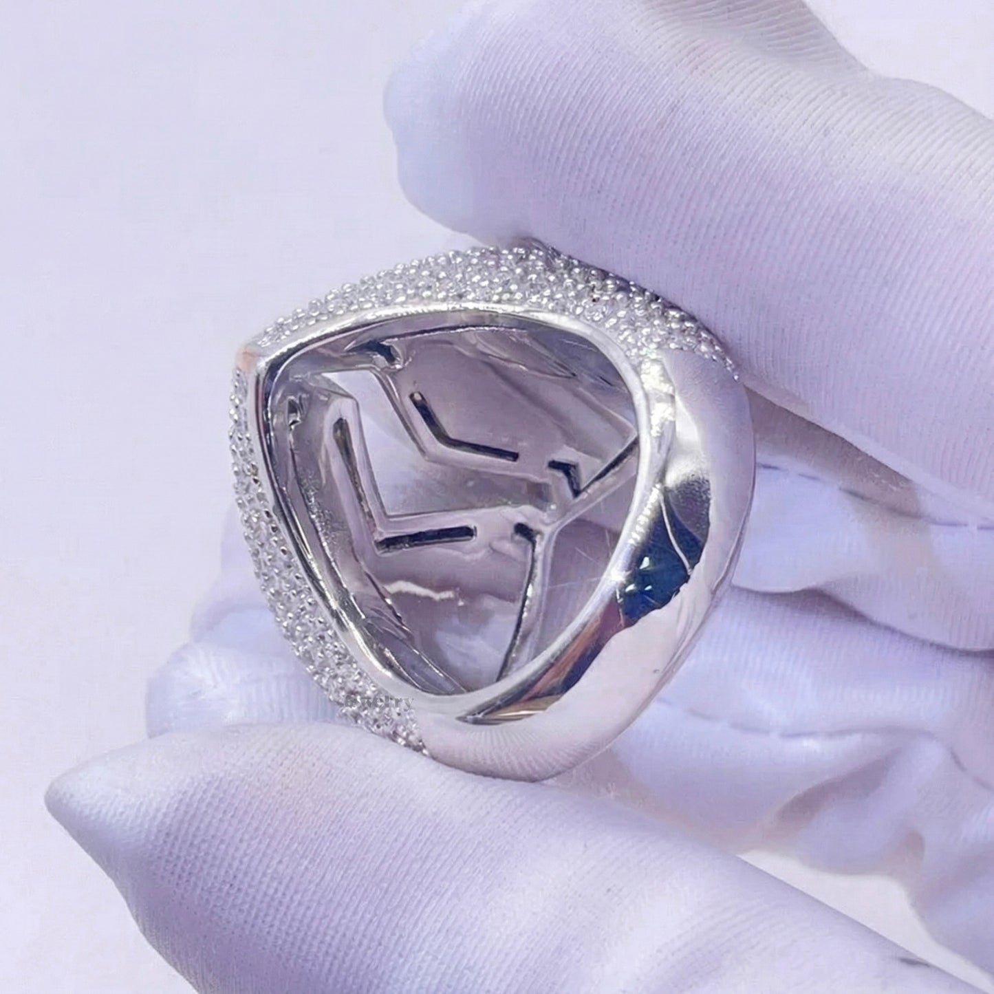 Anello "Broken Heart" Argento 925 & VVS Moissanite