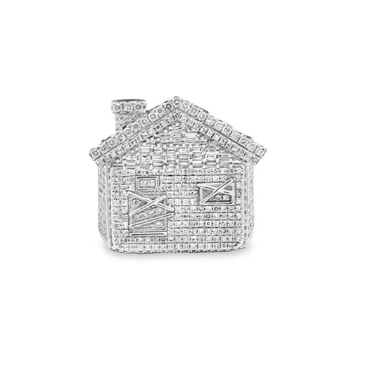 Anello “Trap House” Argento 925 & VVS Moissanite