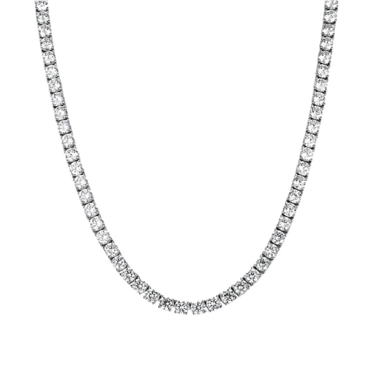 Collana Tennis Argento 925 & VVS Moissanite