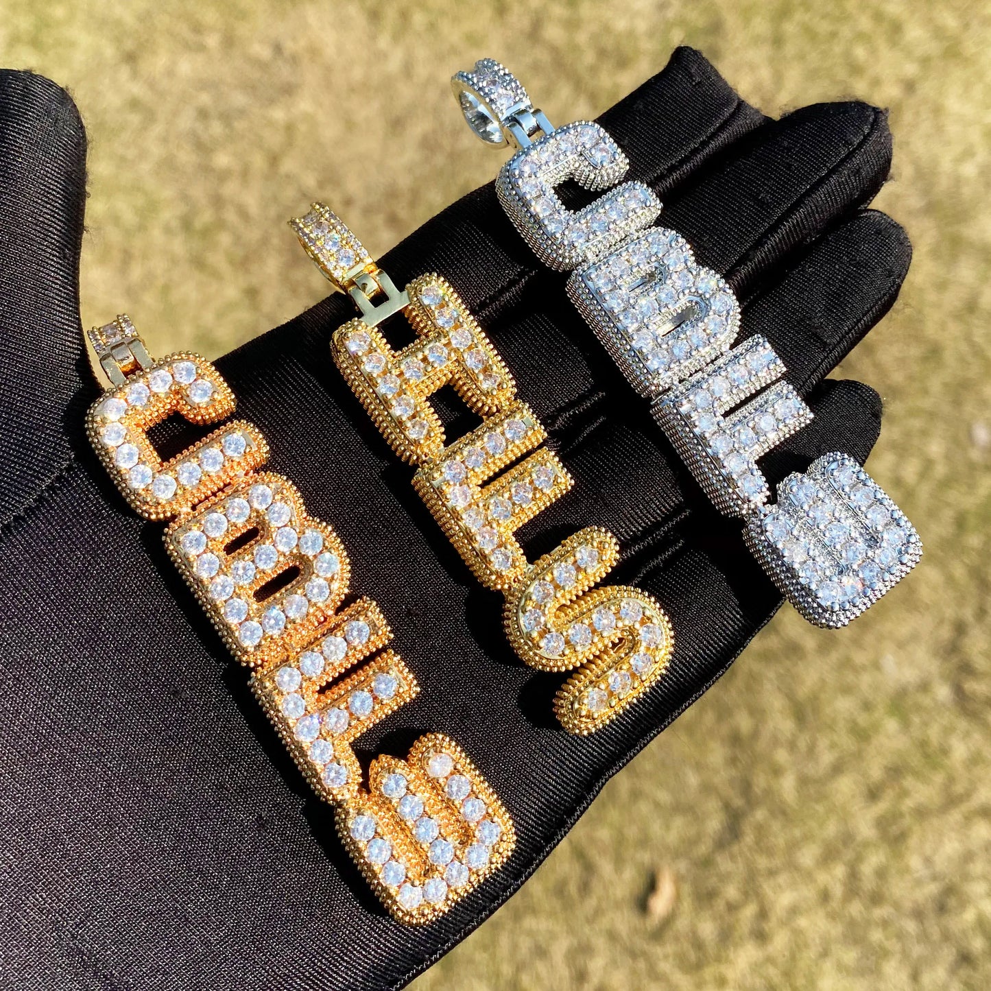 Ciondolo Custom "Vertical 3D"