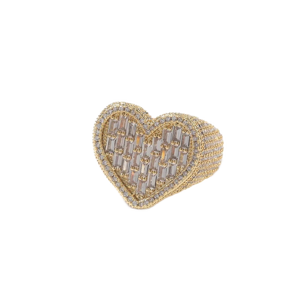 Anello Baguette Heart