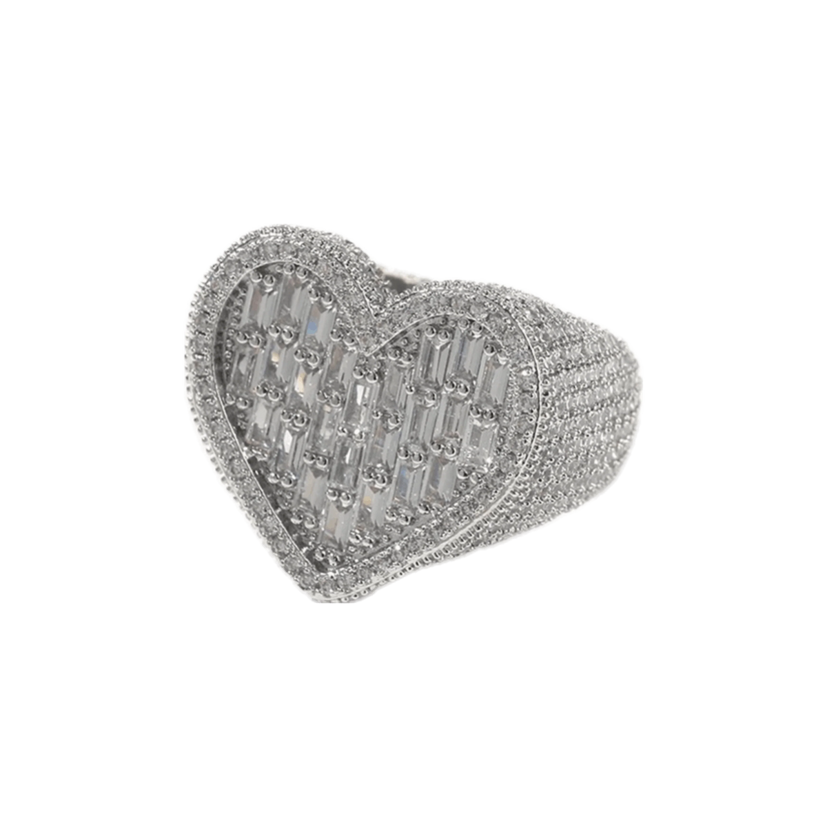 Anello Baguette Heart