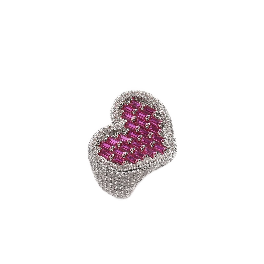 Anello Baguette Heart