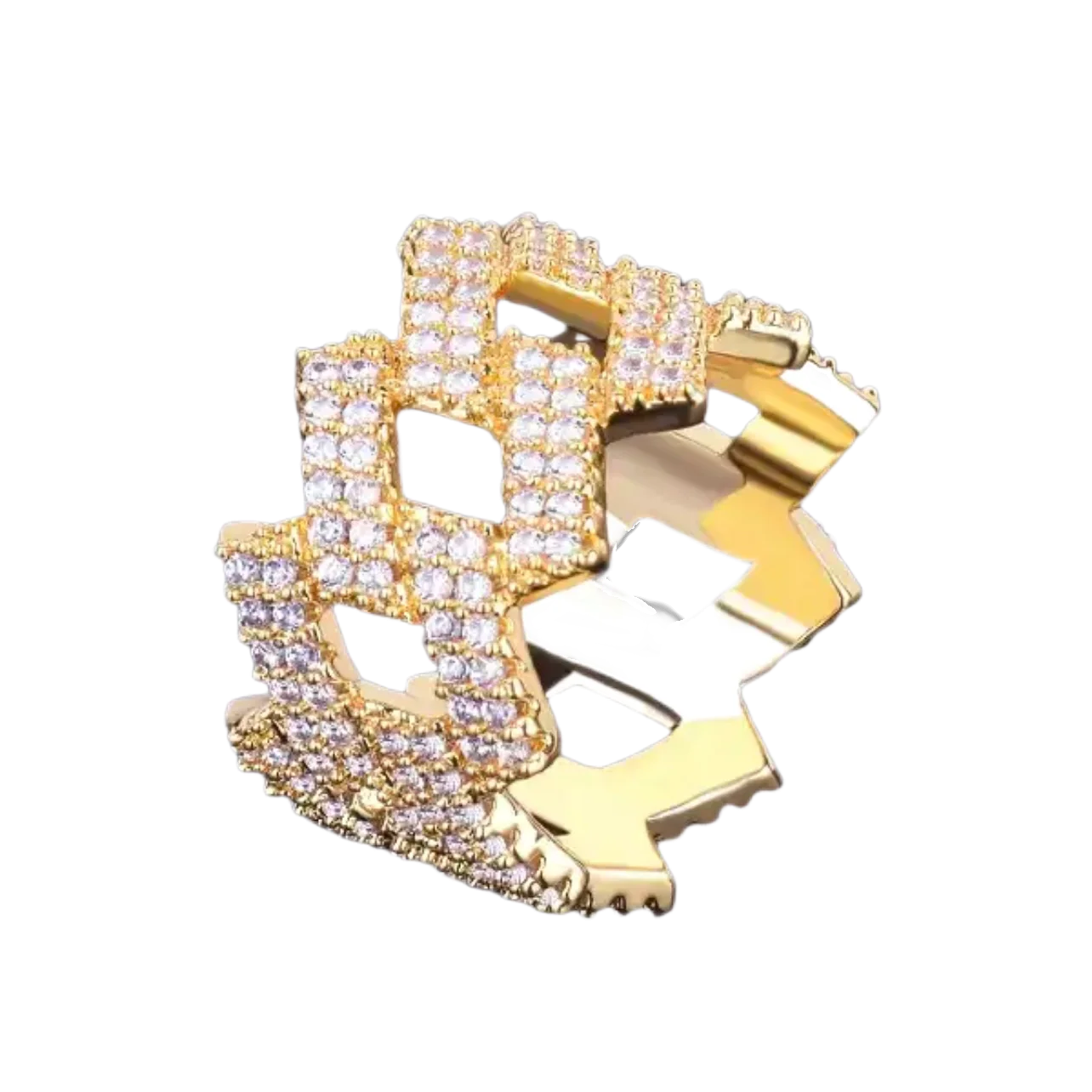 Anello “Prong Cuban”