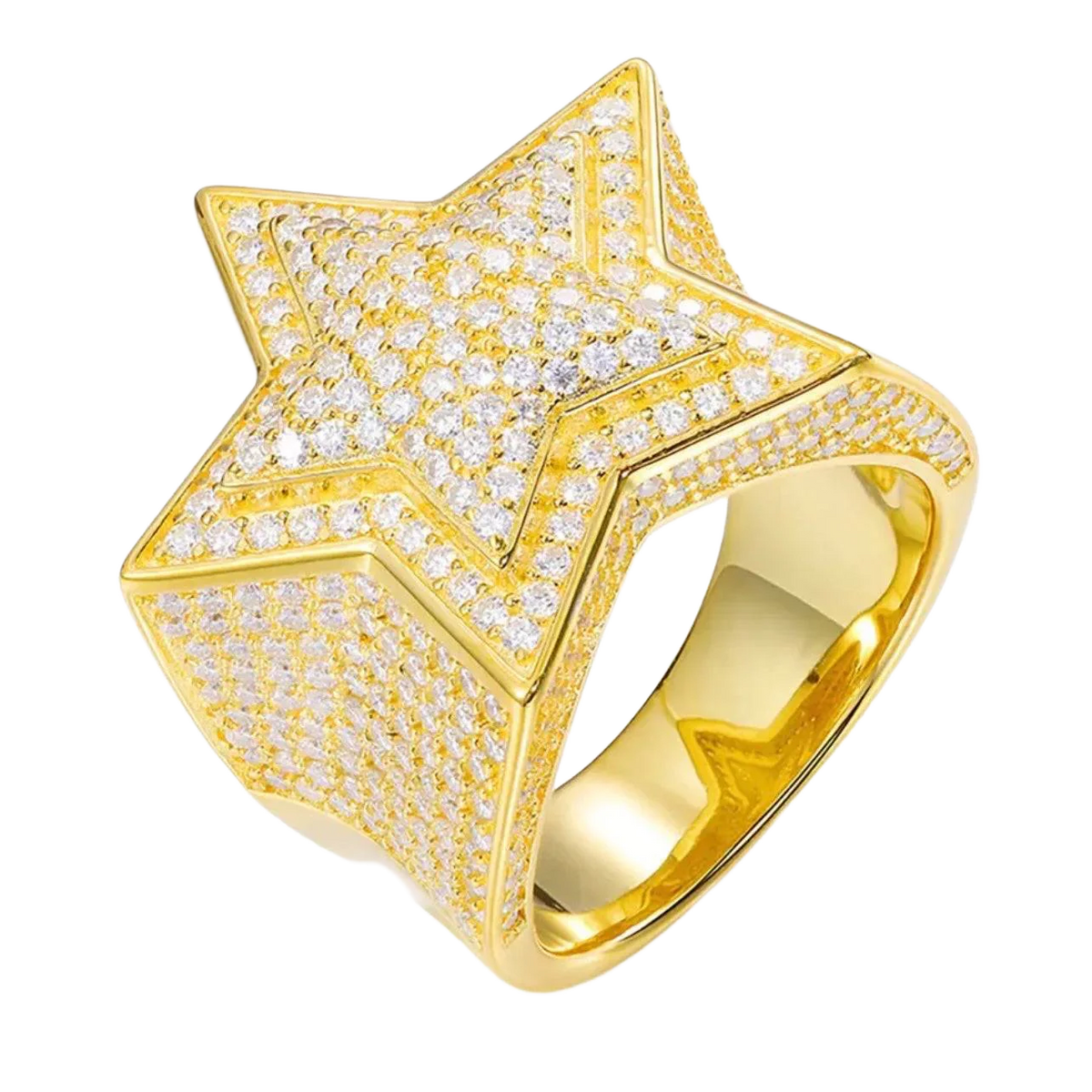 Anello “Star” Argento 925 & VVS Moissanite