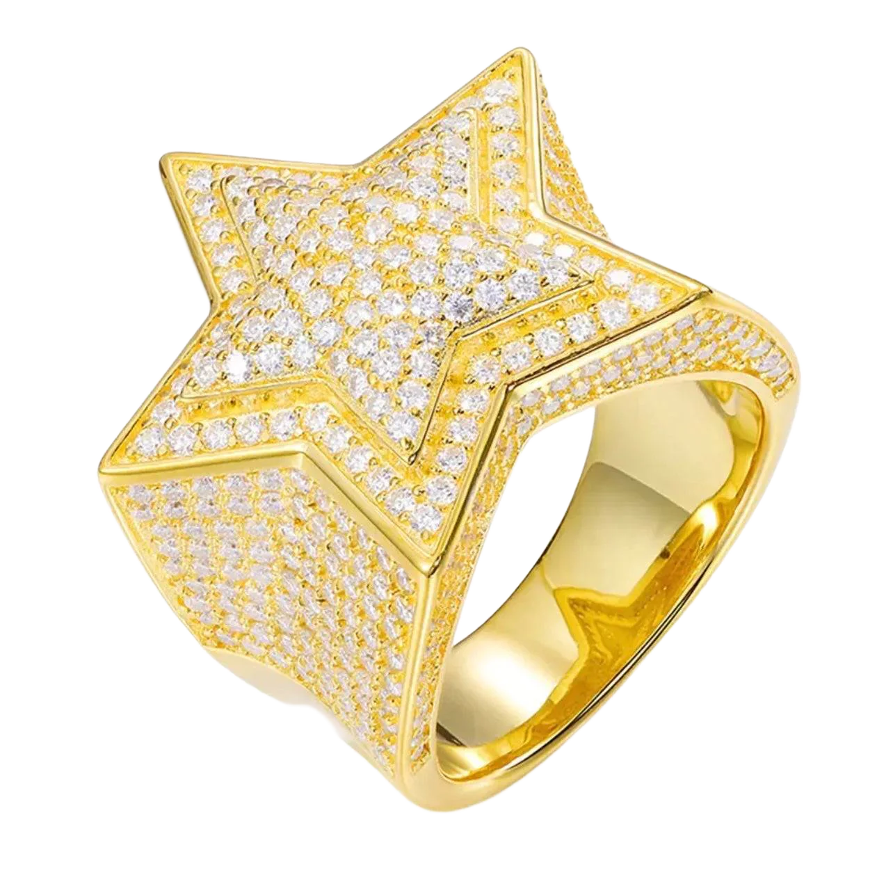 Anello “Star” Argento 925 & VVS Moissanite