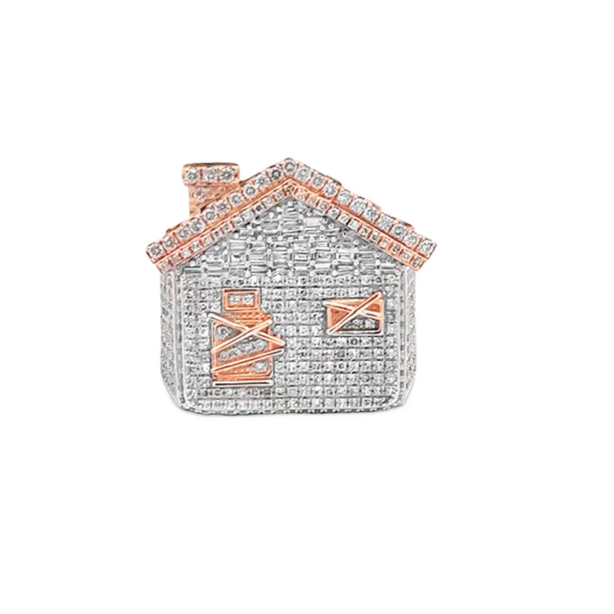 Anello “Trap House” Argento 925 & VVS Moissanite