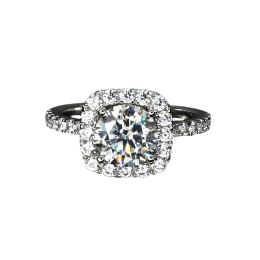 Anello da donna “Eternal Glow” Argento 925 & VVS Moissanite