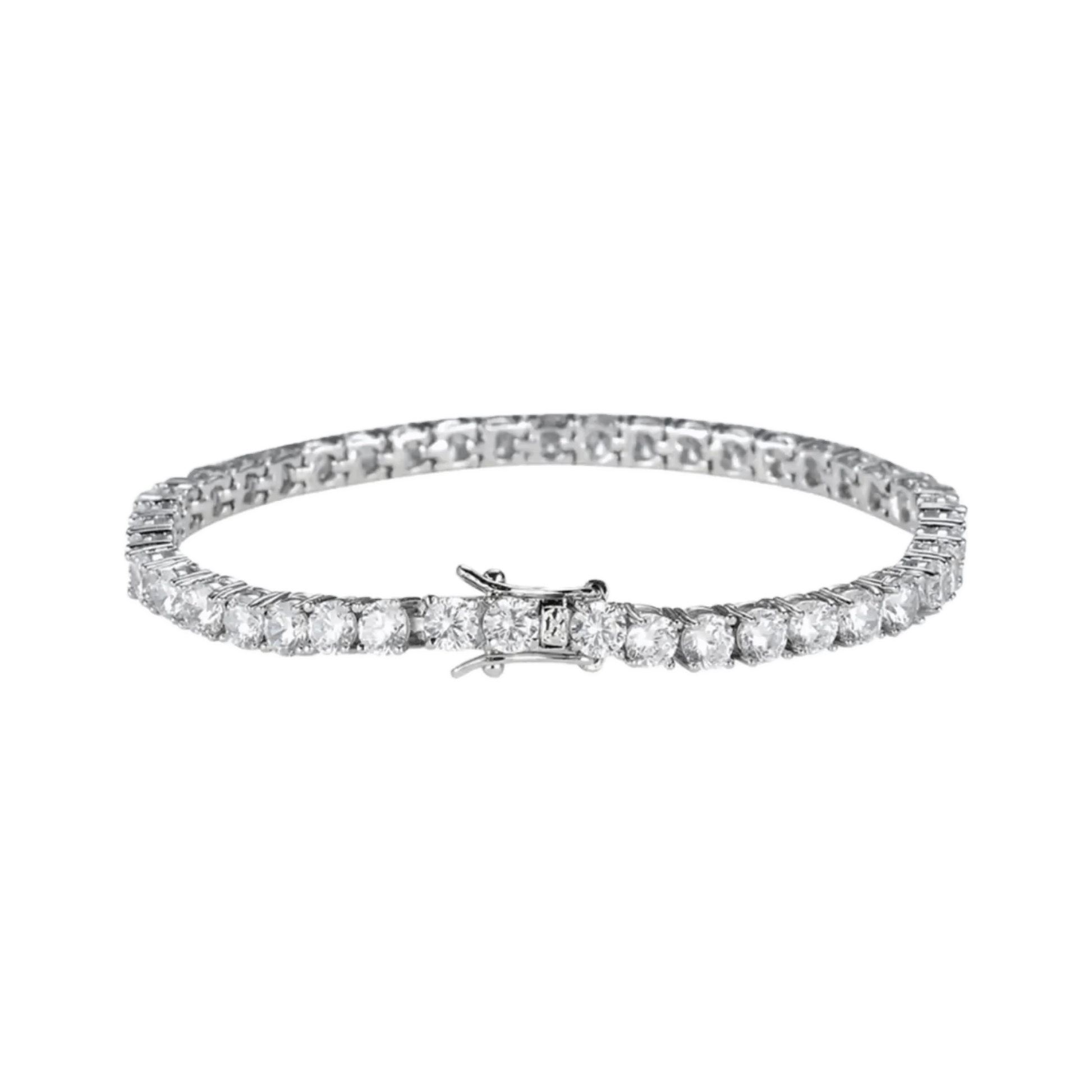 Bracciale Tennis Argento 925 & VVS Moissanite