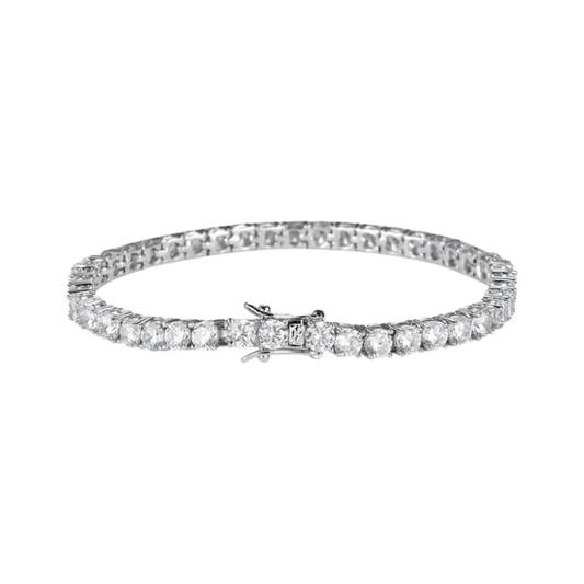 Bracciale Tennis Argento 925 & VVS Moissanite