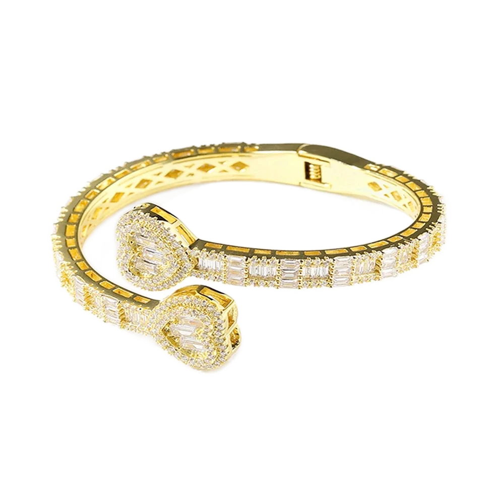 Bracciale da donna Baguette Hearts