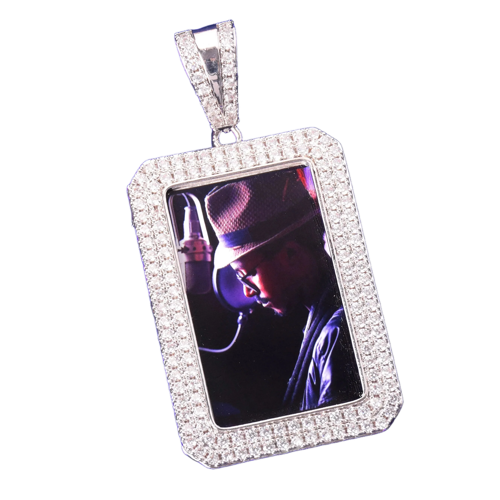Ciondolo con Foto Custom “Rectangle”