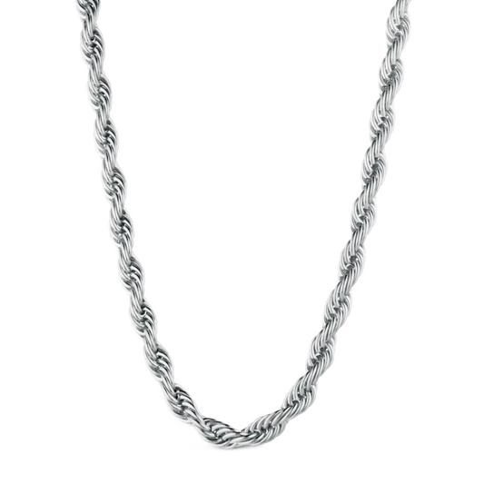 Collana Rope Acciaio Inossidabile