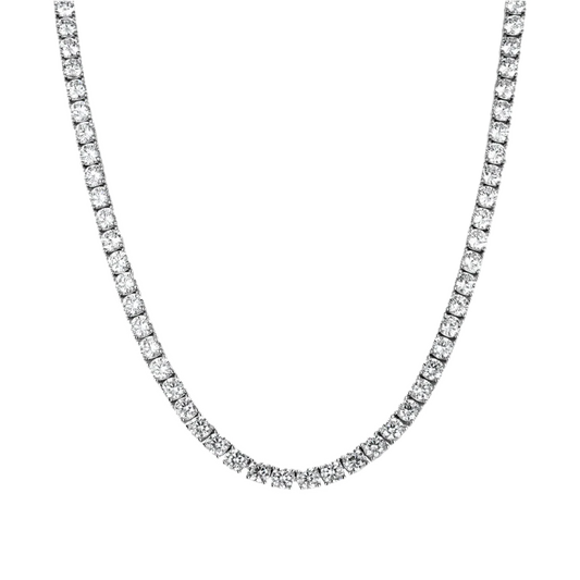 Collana Tennis Argento 925 & VVS Moissanite