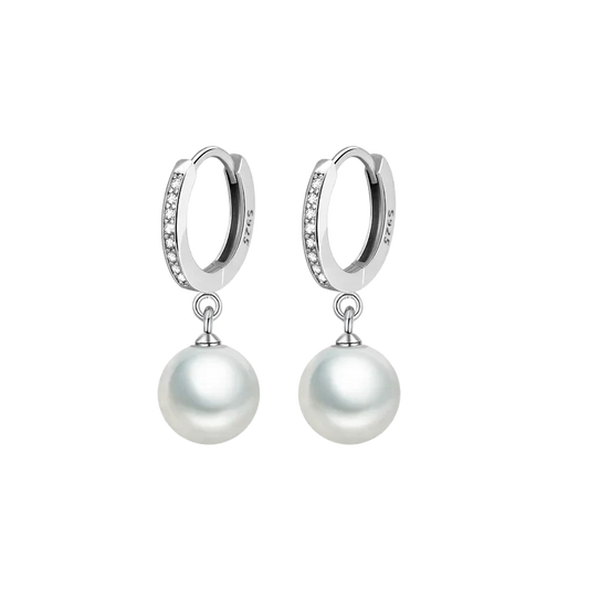 Orecchini "Savage Pearl" Argento 925 & Zirconi