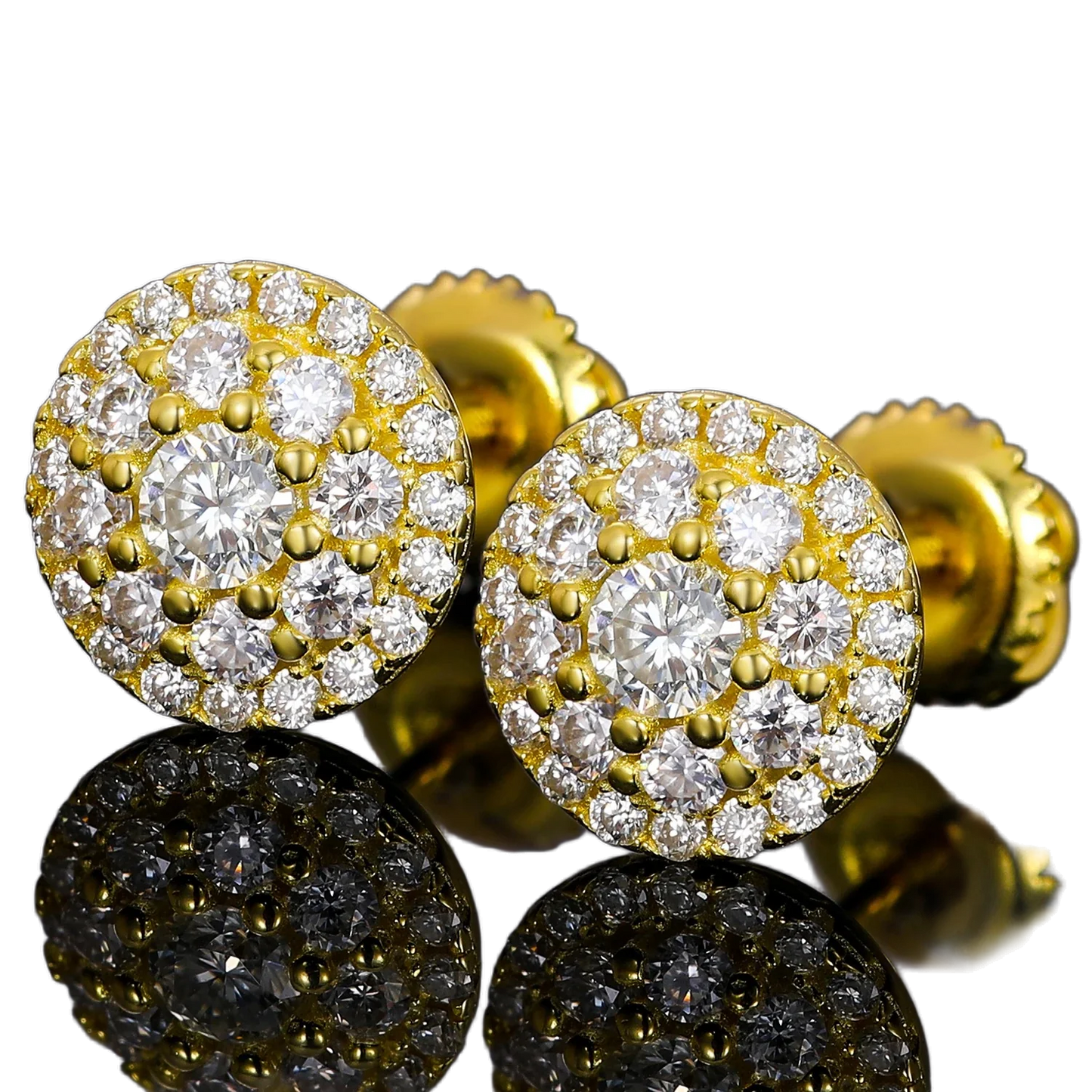 Orecchini “Spiral” Argento 925 & VVS Moissanite