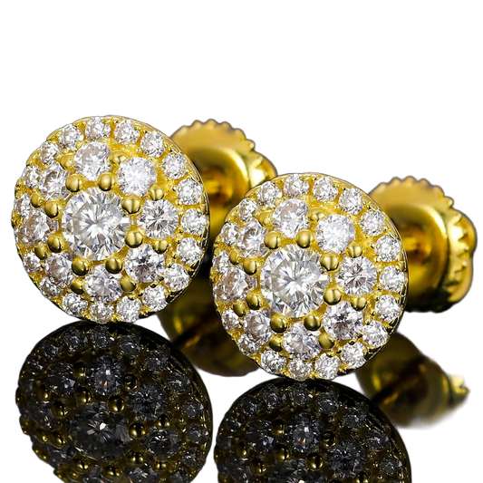 Orecchini “Spiral” Argento 925 & VVS Moissanite