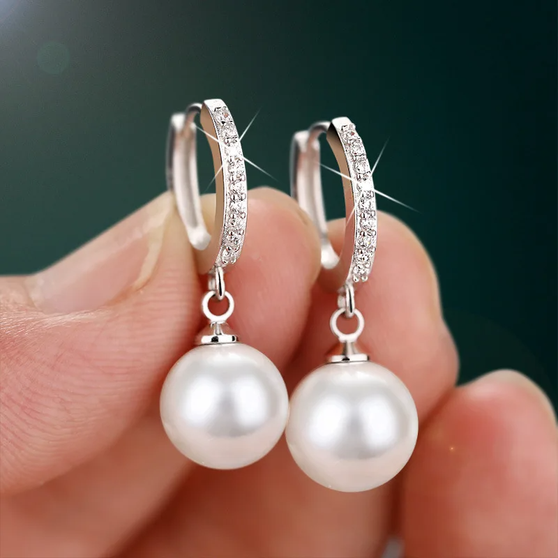 Orecchini "Savage Pearl" Argento 925 & Zirconi