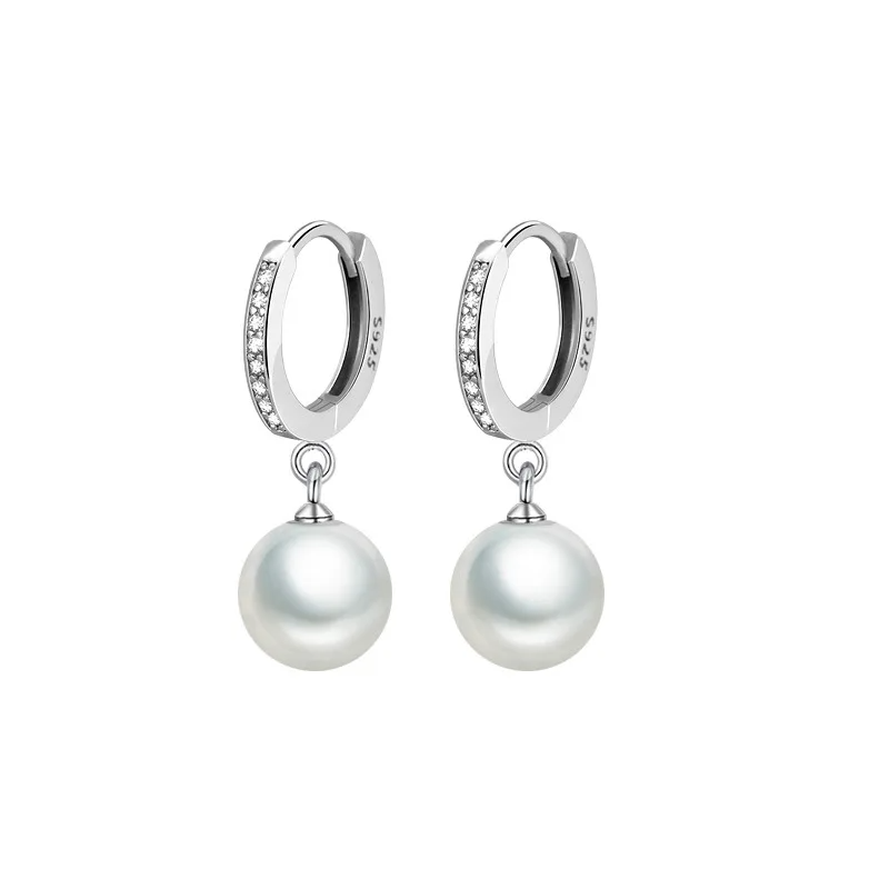 Orecchini "Savage Pearl" Argento 925 & Zirconi